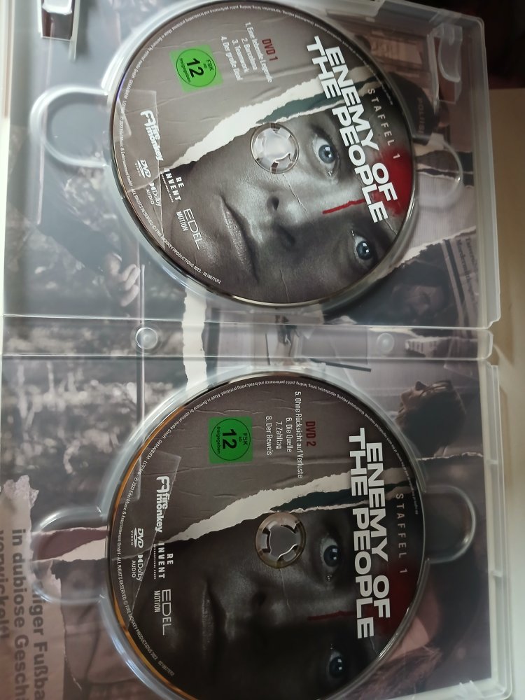 Enemy of the People - Staffel 1 auf DVD ( 2 Disk )  FSK 12 Krimi