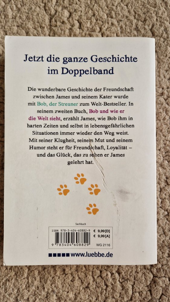 James Bowen Bob, der Streuner & Bob und wie er die Welt sieht | Taschenbuch - #2ndchancebooks