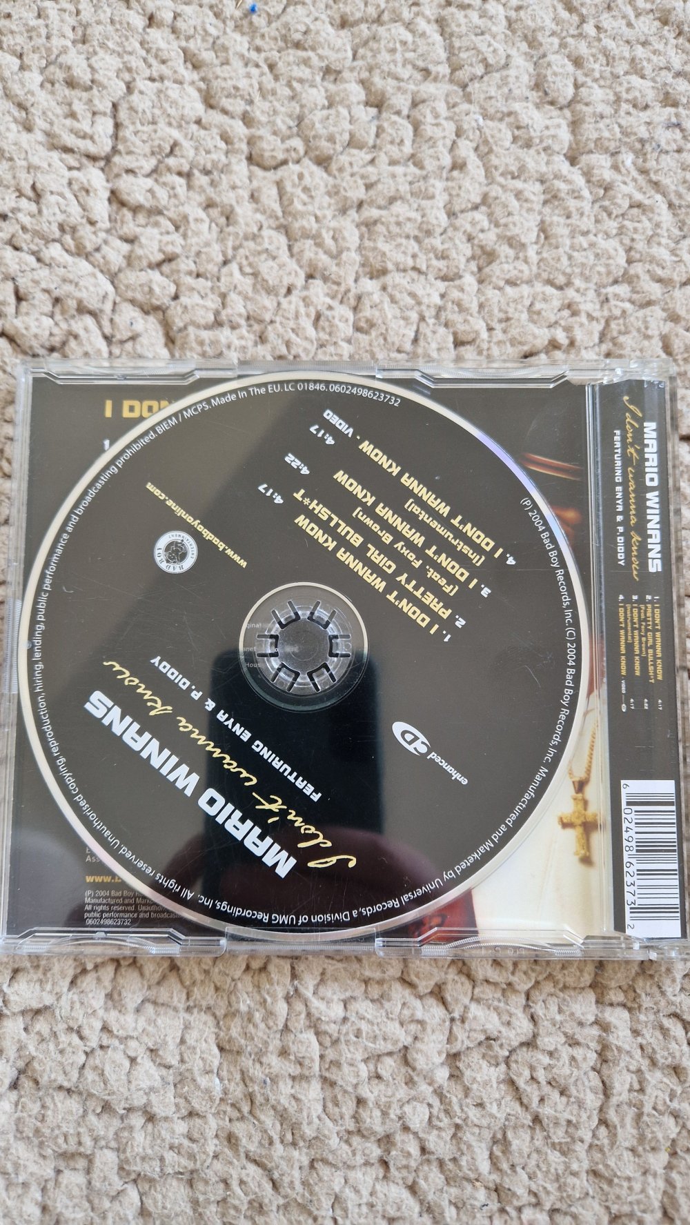 Mario Winans I don´t wanna know | Maxi - #2ndchancemusic