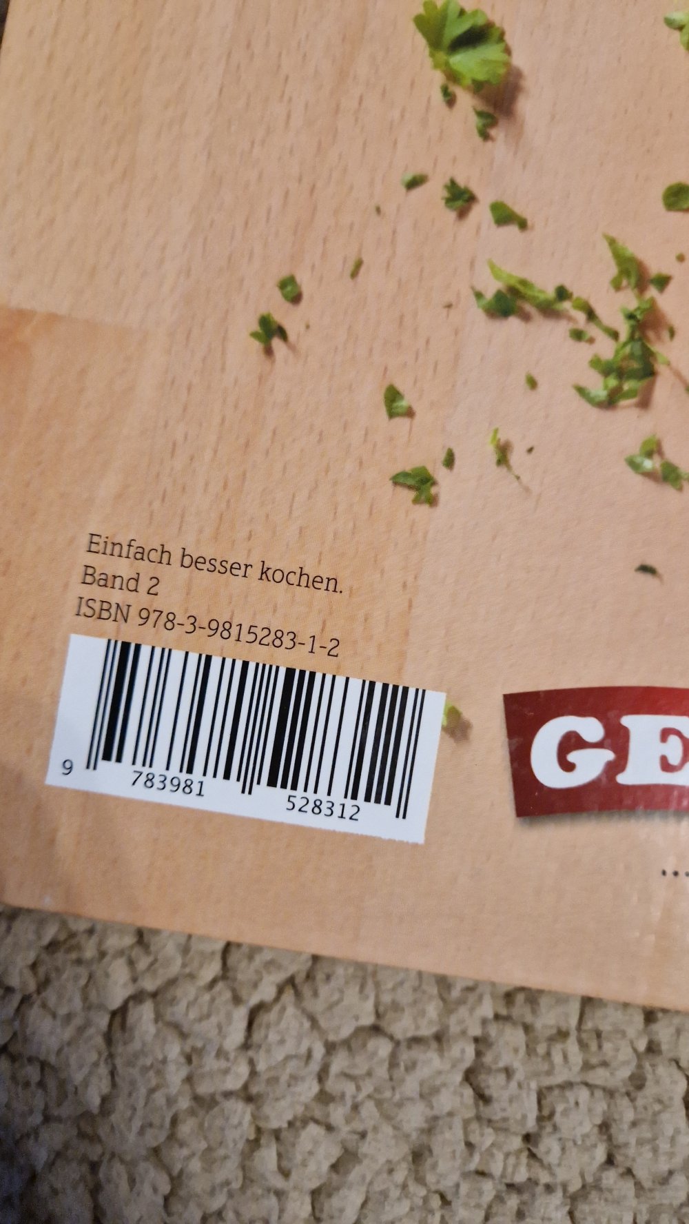 Kochbuch Gefro Einfach besser kochen Band 2 | Hardcover - #2ndchancebooksachbücher