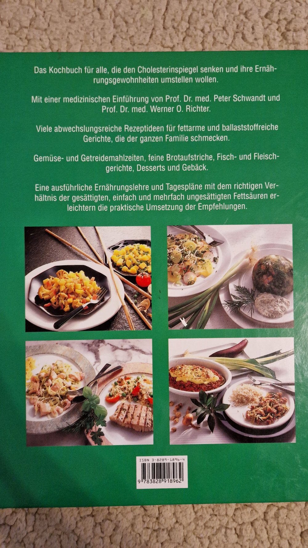 Kochbuch Cholesterinarm Essen | Hardcover - #2ndchancesachbücher
