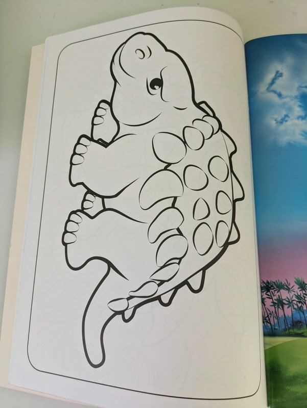 Sticker Malbuch Dinosaurier