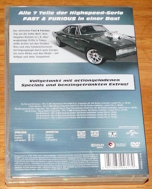 Fast & Furious 1-9