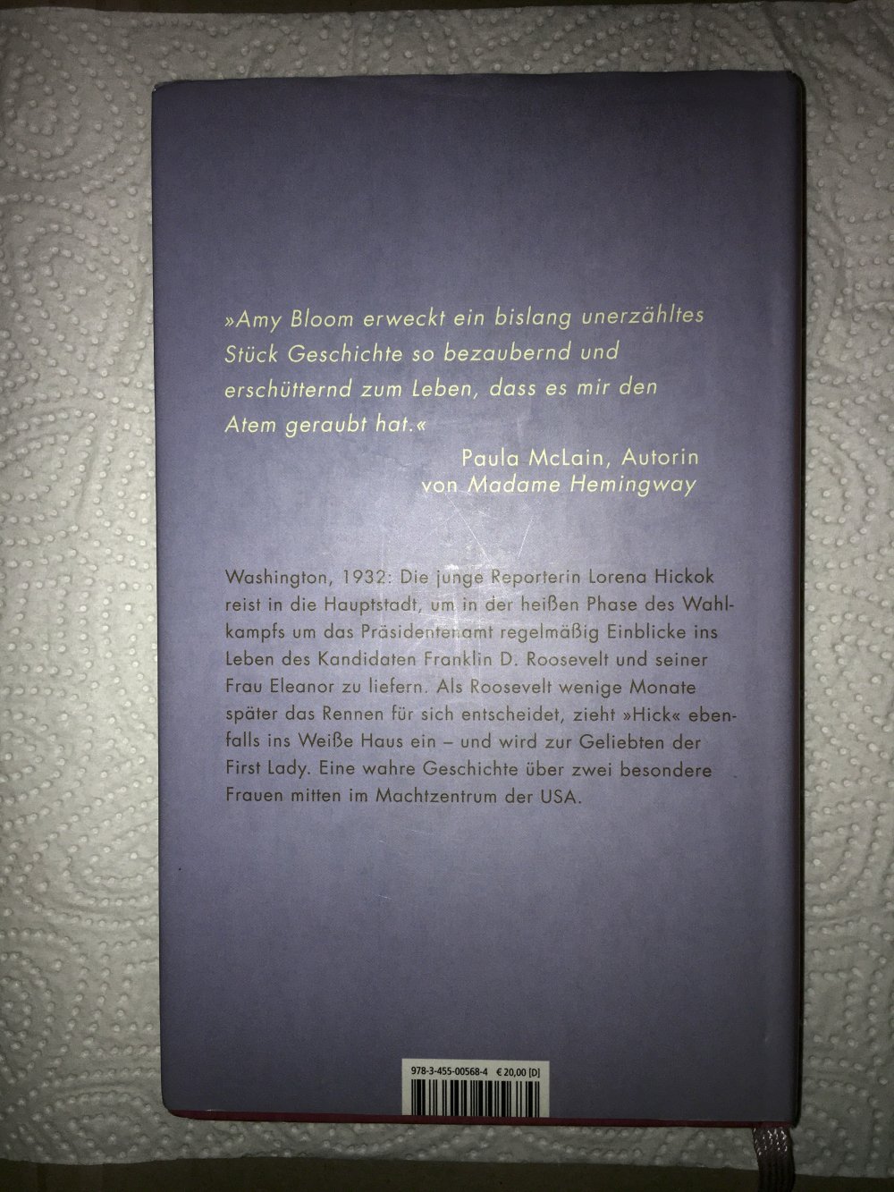 Meine Zeit mit Eleanor v. Amy Bloom