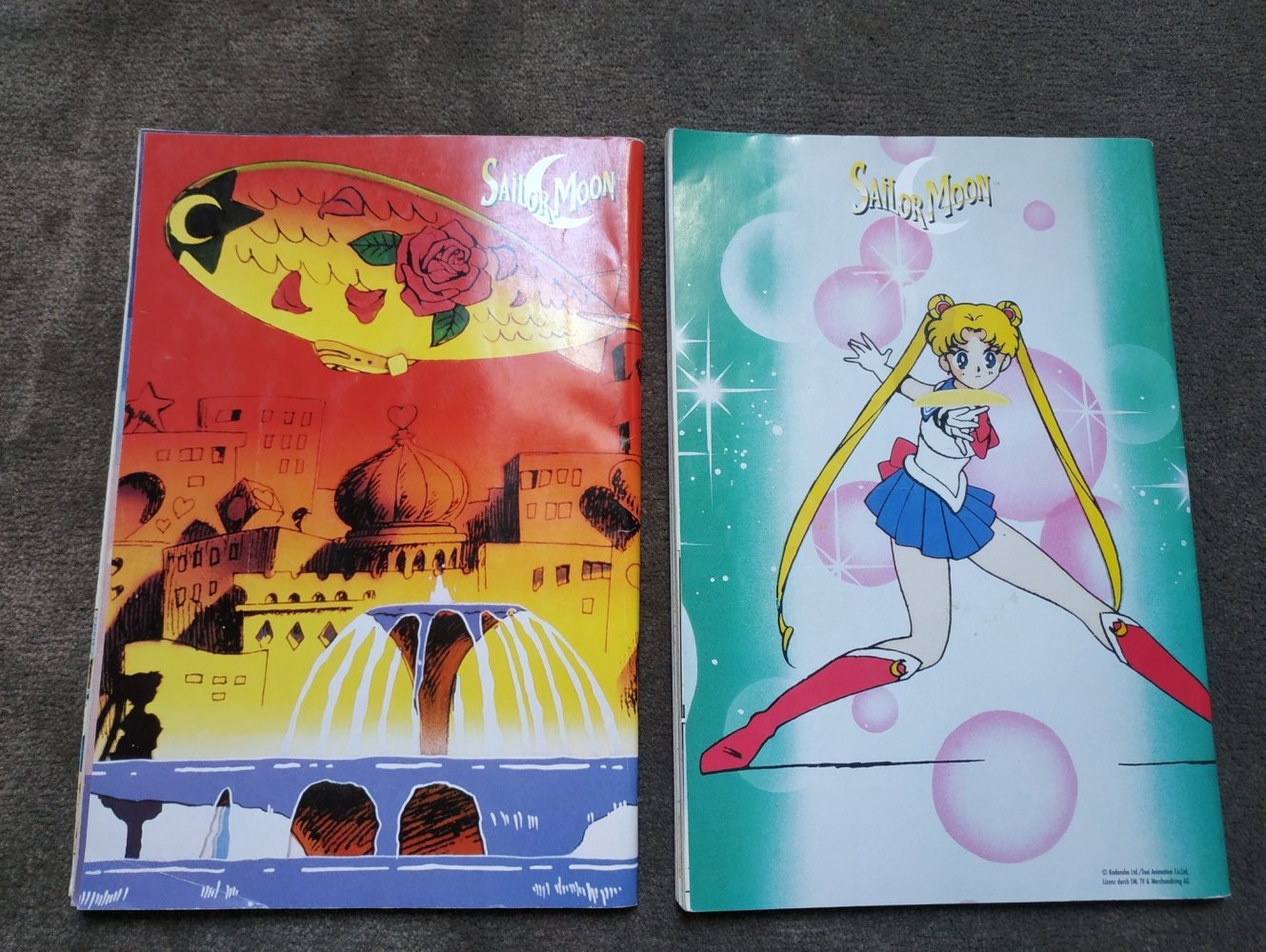 Sailor Moon Sonderheft 1 + 5 Sammlerstück 1992 rar sammeln