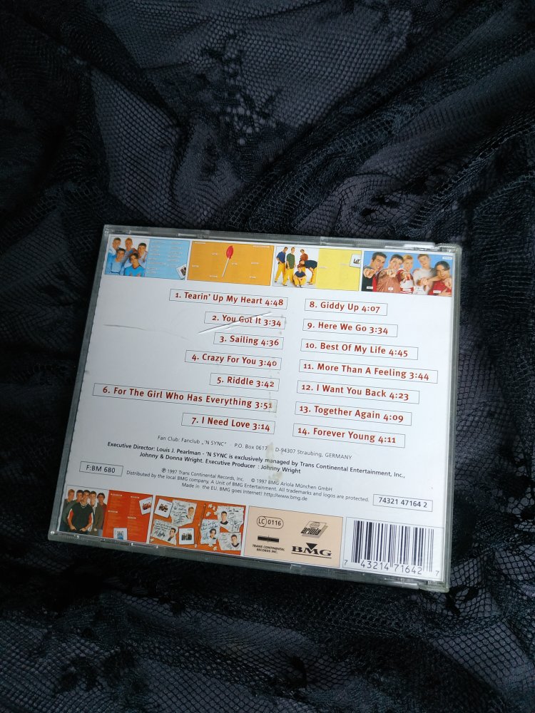 Vintage 90s 90er 'N Sync Album 1997