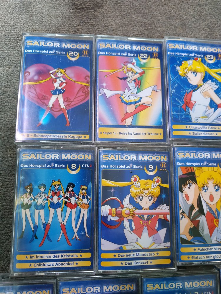 Sailor Moon MC CD Sammlung Sammlerstück Sammlung