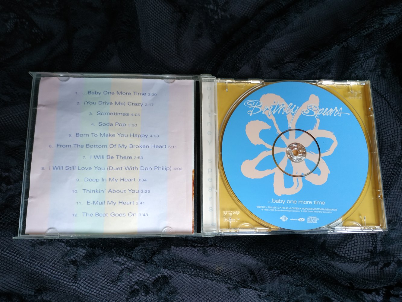 Vintage Brittney Spears - baby one more time Album 90s 90er 1999