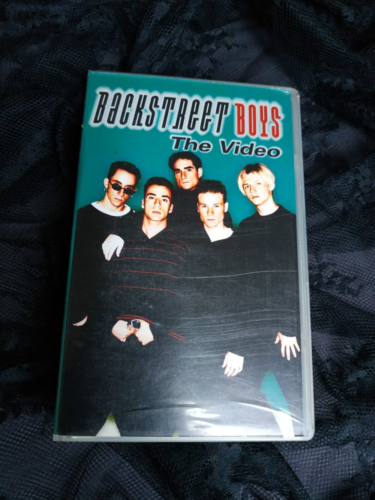 Vintage VHS Backstreet Boys The Video 90s 90er Y2K
