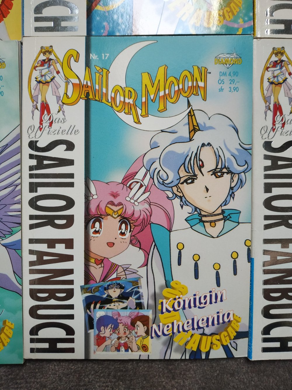 9 Sailor Moon Fanbuch Konvolut Sammlung Set Sammlerstücke