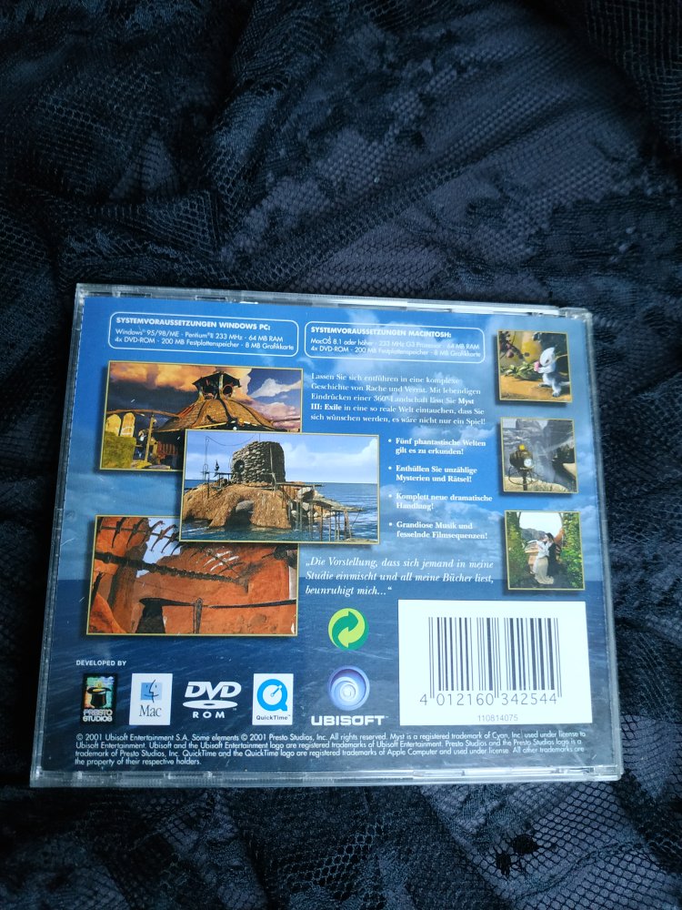 Vintage PC Spiel Myst III Exile 2001