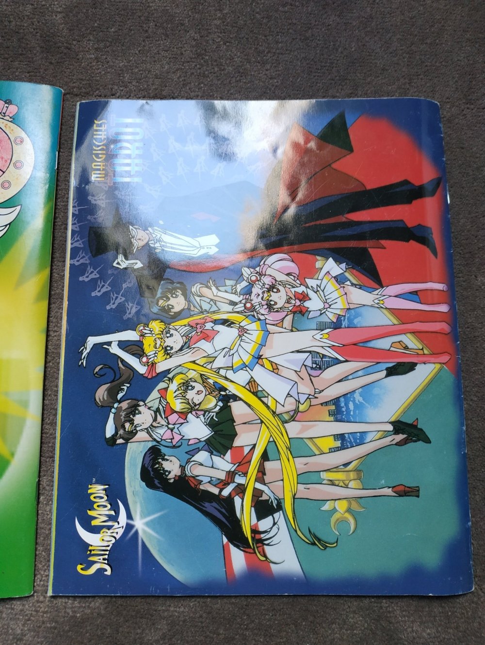 Sailor Moon Kreativheft 8 + 10 + Tarot Sammlerstücke + Poster