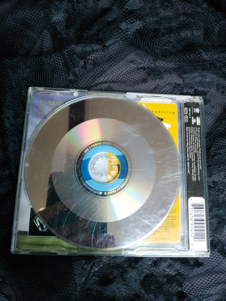 Vintage Single CD Nana - Too mutch Heaven 90s 90er 1997