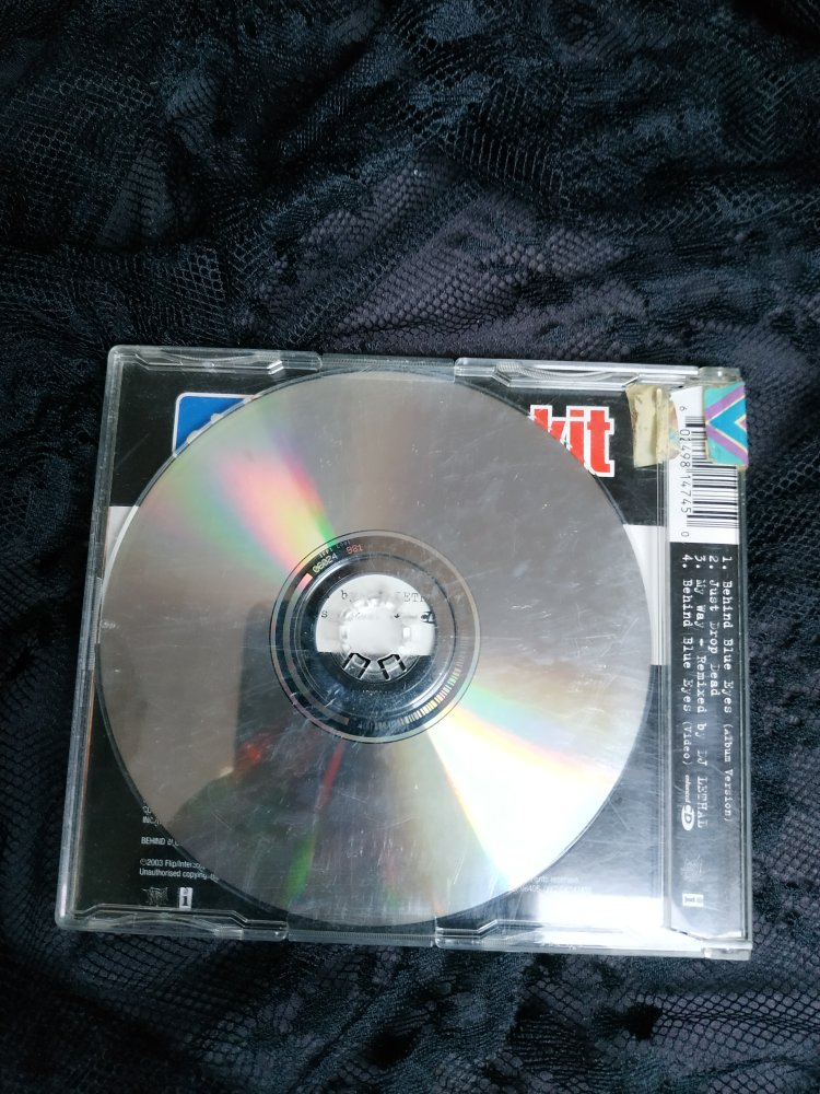 Vintage Limpbizkit - Behind blue eyes Single 2003