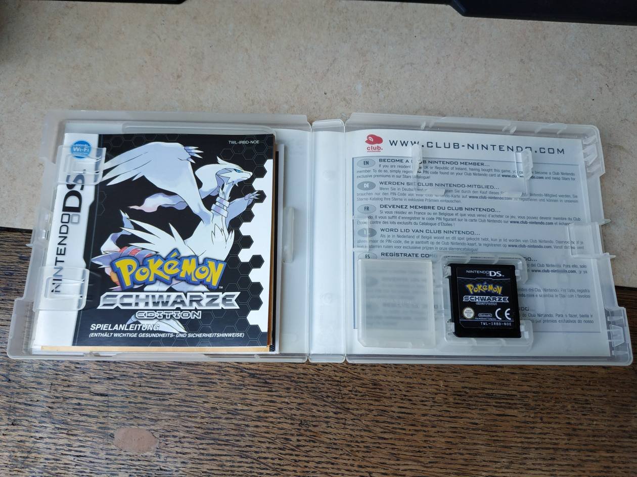 Pokémon: Schwarze Edition (Nintendo DS, 2011)