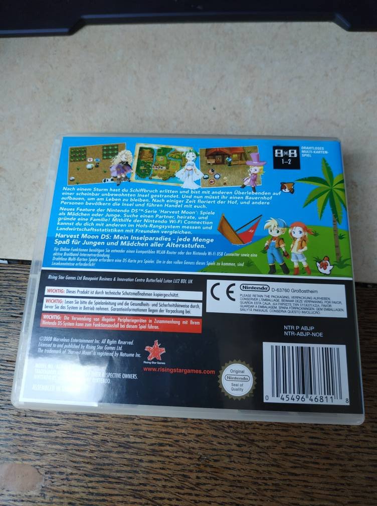 Harvest Moon Ds: Mein Inselparadies (Nintendo DS, 2008)