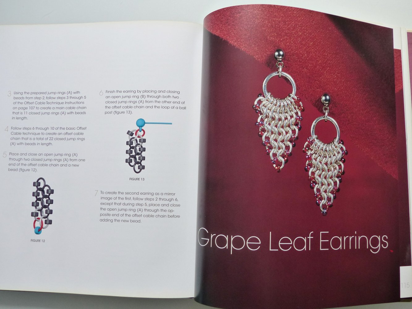 Beaded Chain Mail Jewelry