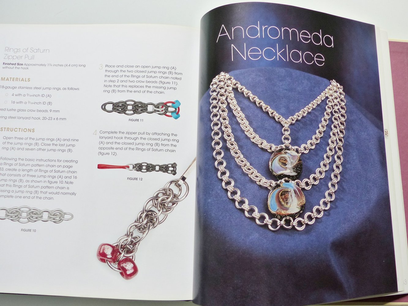 Beaded Chain Mail Jewelry