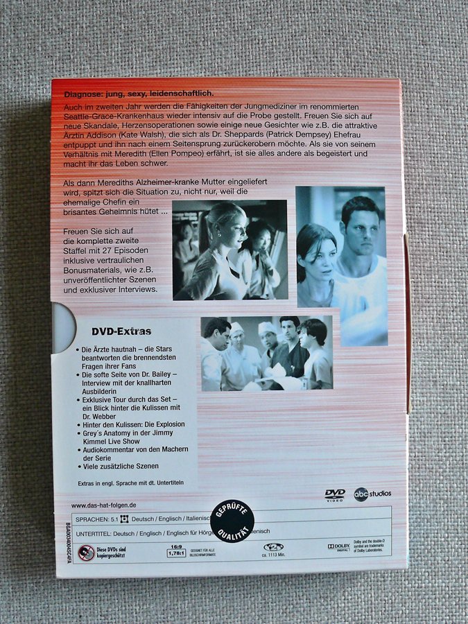 Grey's Anatomy - Komplette 2. Staffel