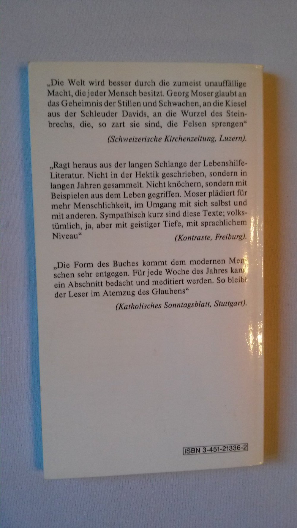 Was die Welt verändert, Buch