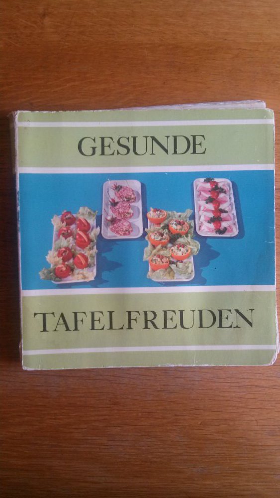 Kochbuch, gesunde Tafelfreude, zu verschenken