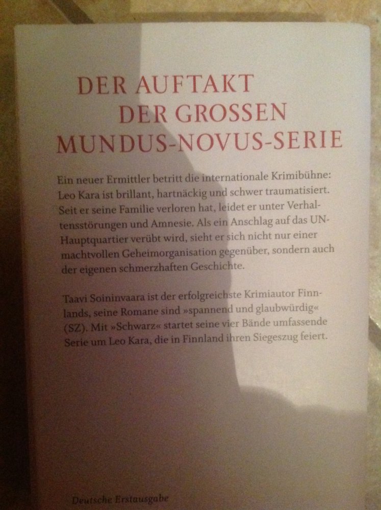 Schwarz, Soininvaara