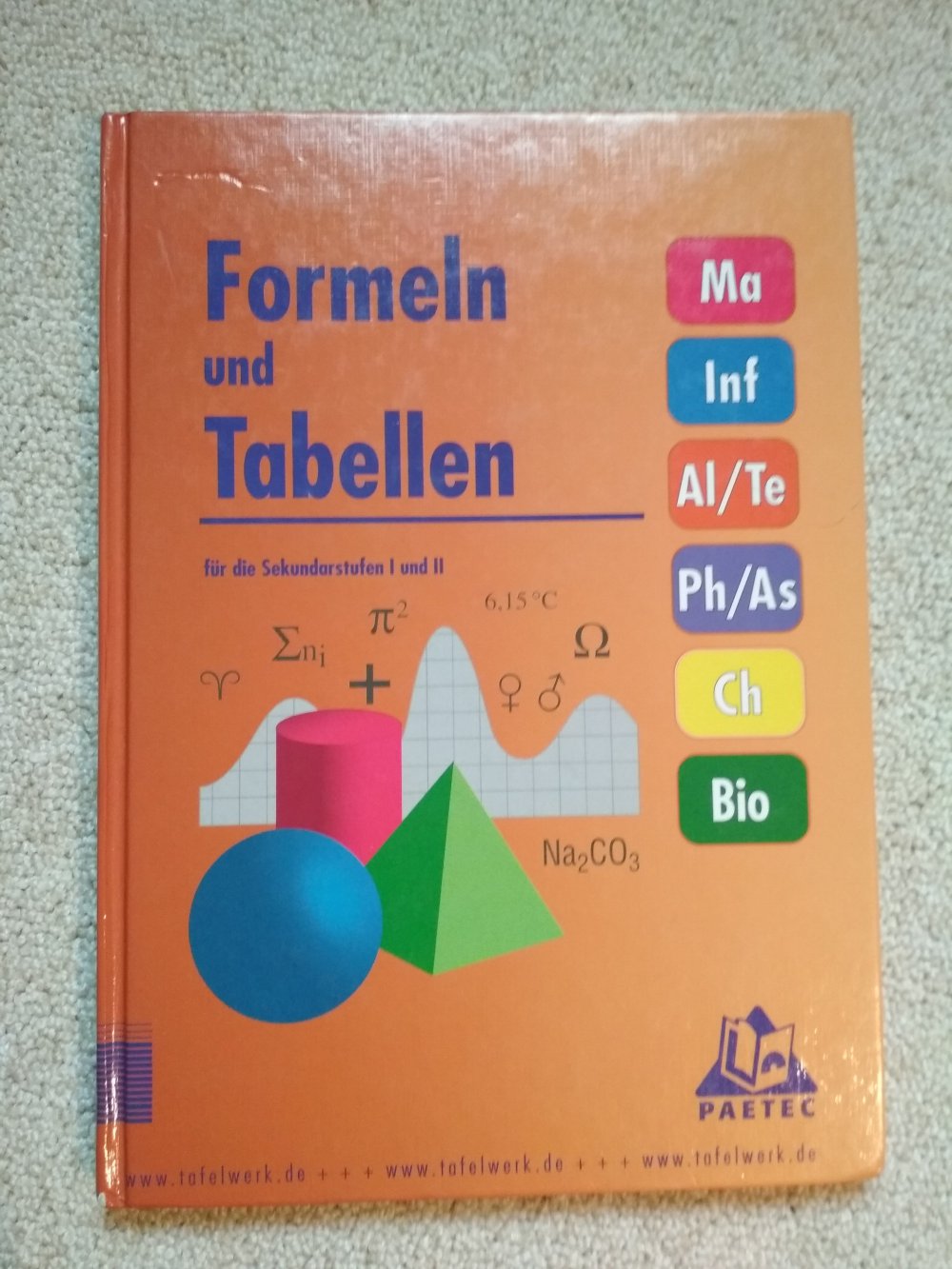 Mathe-Formelsammlung Tafelwerk 