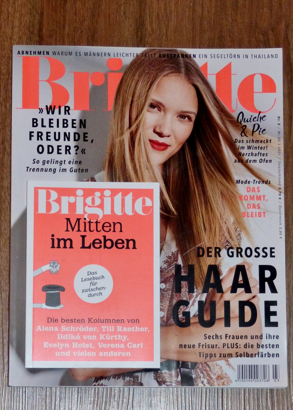 13 Zeitschriften Brigitte 2021, Sehr guter Zustand