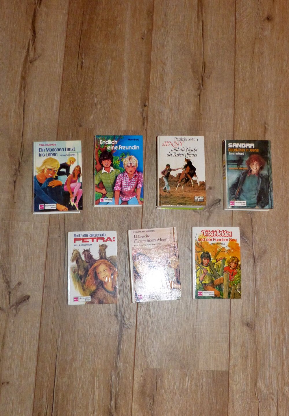 7 Jugendbücher, Mädchenbücher, Romanbücher, 70er, 80er Jahre