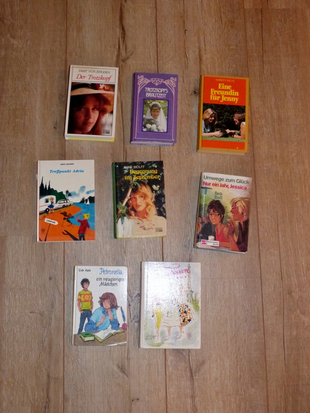 7 Jugendbücher, Mädchenbücher, Romanbücher, 60er,70er, 80er Jahre