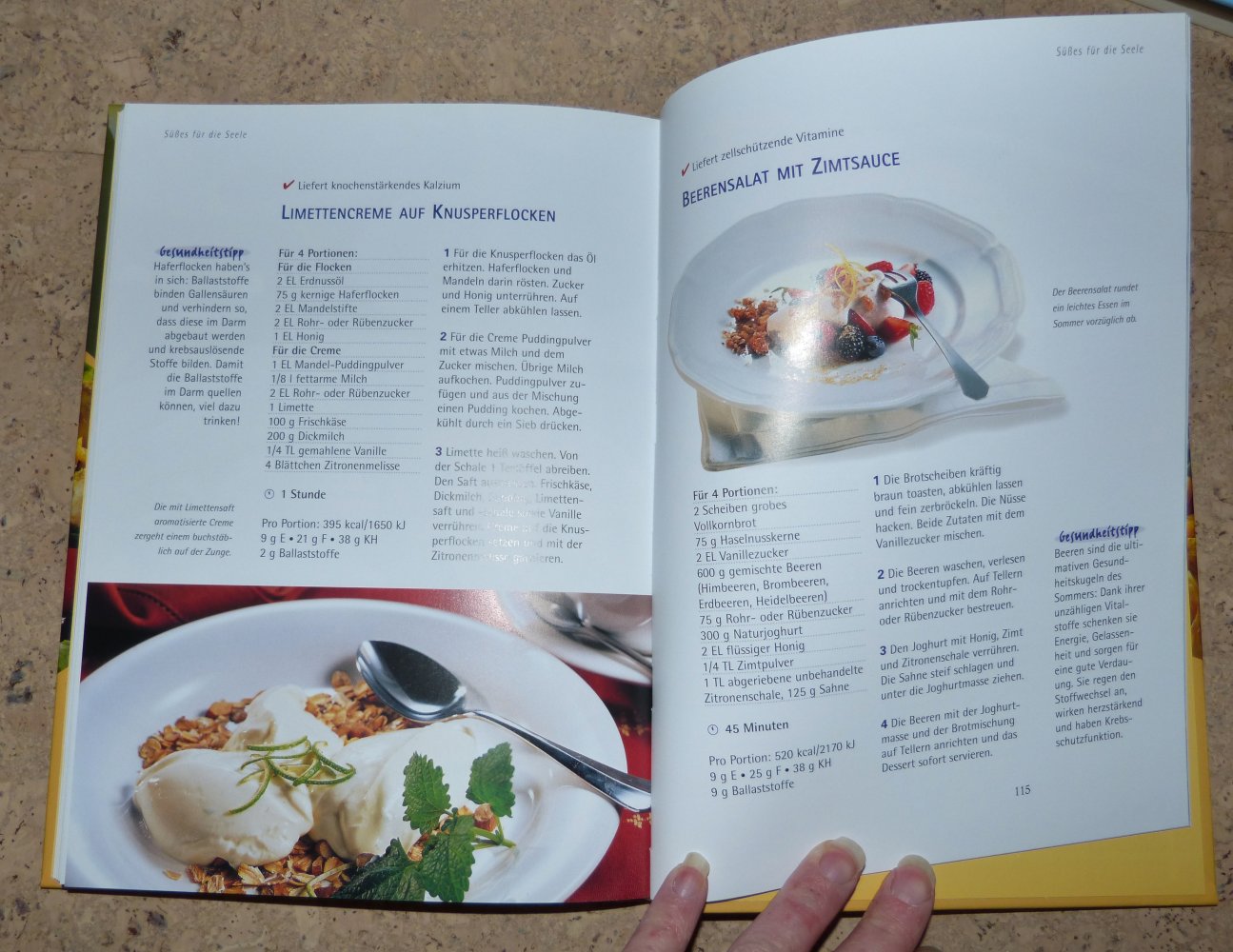 Gebundenes Buch Köstliche Naturküche, Veronika Paulmann