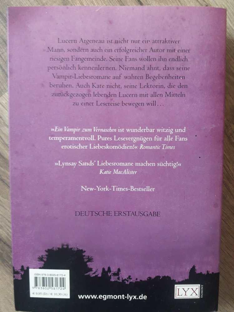 Ein Vampir zum Vernaschen