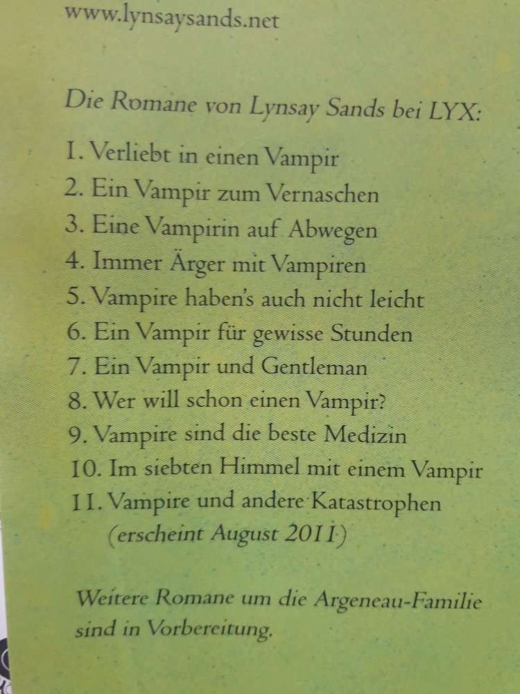Wer will schon einen Vampir