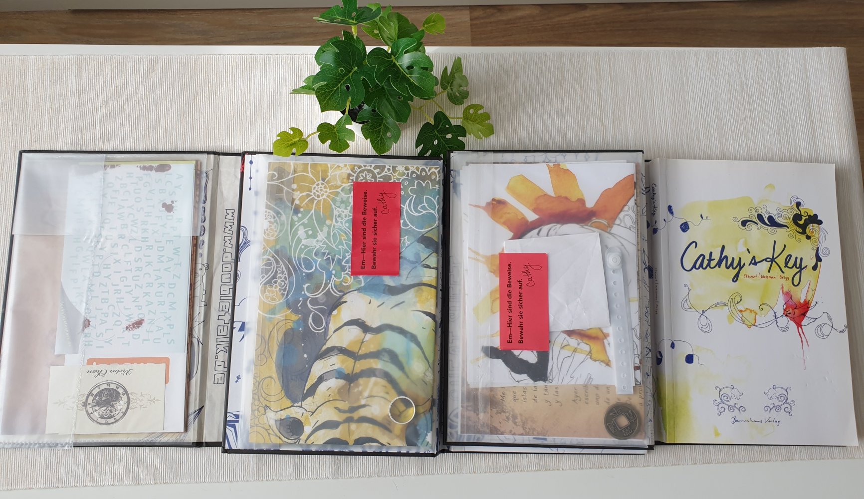 Die Cathy's Buchreihe bestehend aus 3 Büchern inkl. der vollständigen Handouts 
