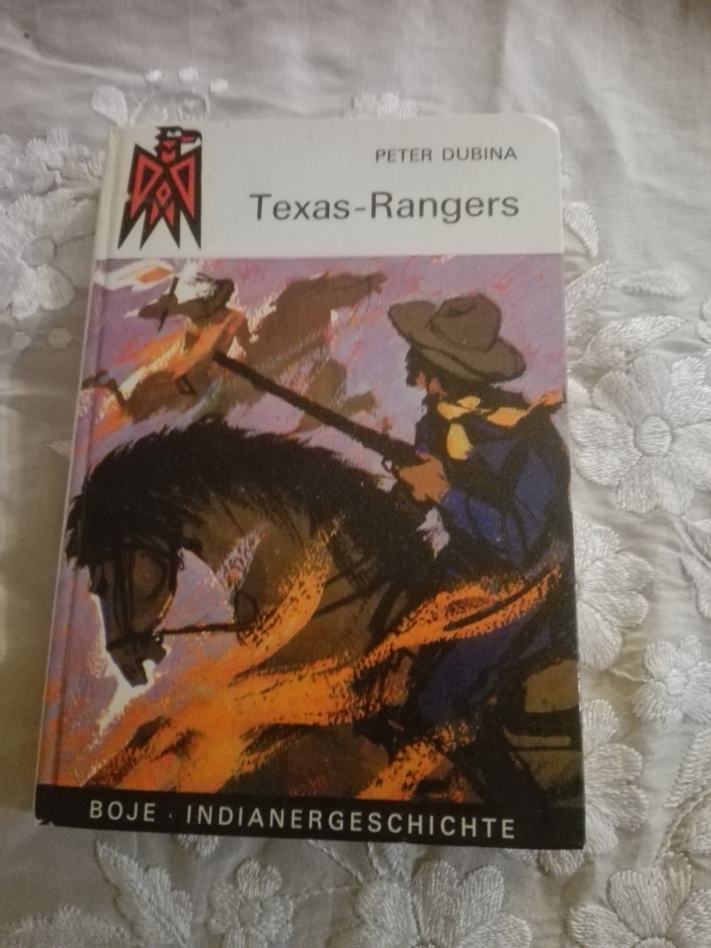 Texas-Rangers. Indianergeschichte. älteres Buch.