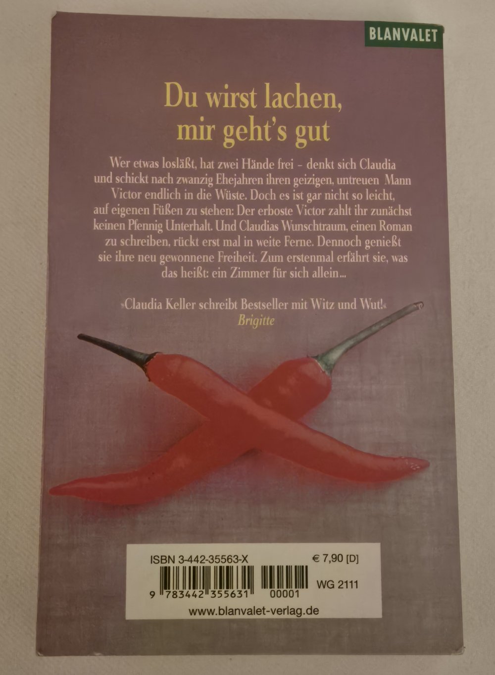 Du wirst lachen, mir geht's gut, Claudia Keller