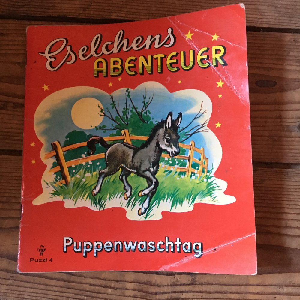 Eselchens Abenteuer- Puppenwaschtag 