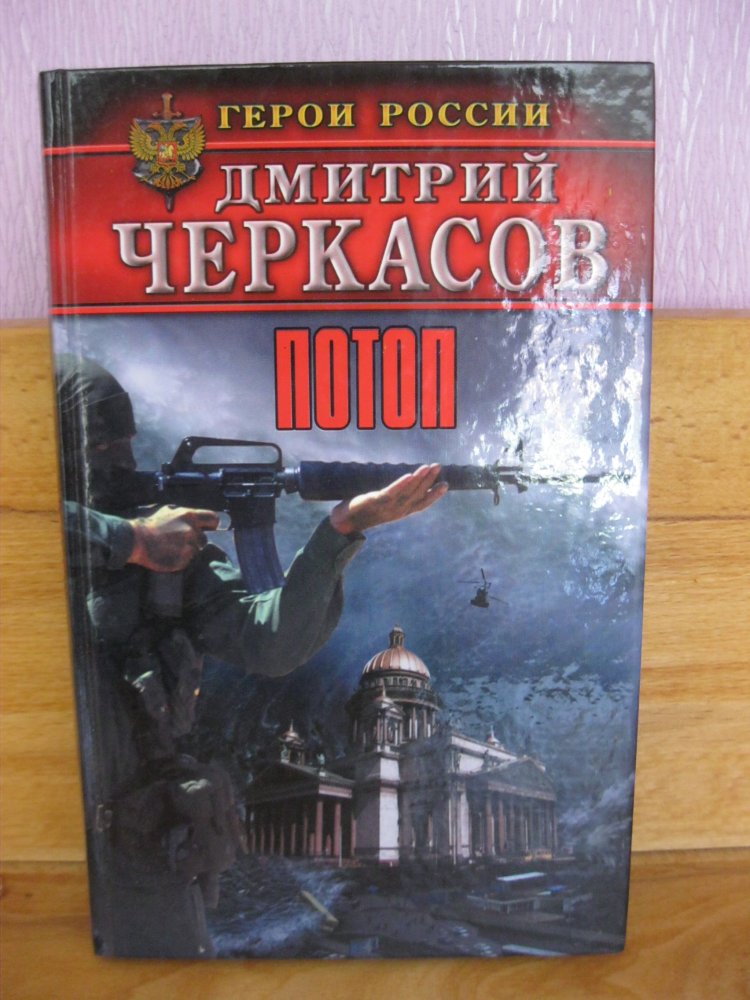 Buch russisch  Die Flut von Dmitry Cherkasov - Thriller
