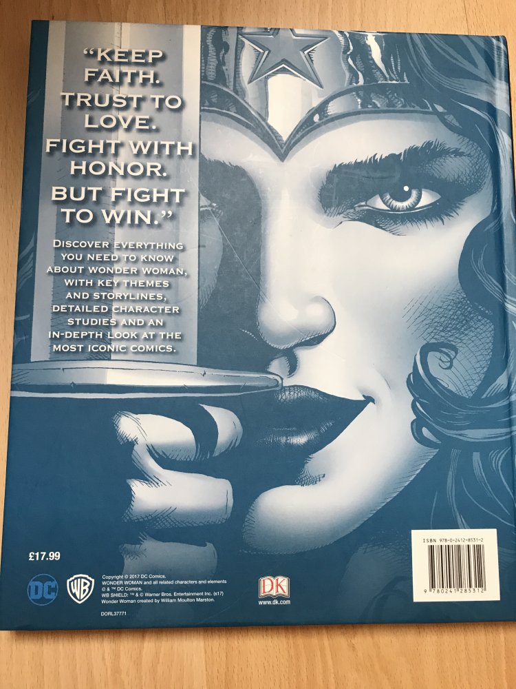 Wonder Woman Comic WB Sonderedition Kultserie Limited UK British Hardcover Goldrand Edition 