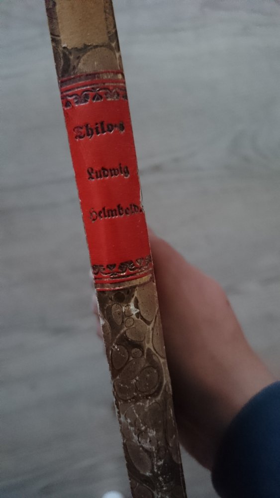 Antikes Buch von 1856