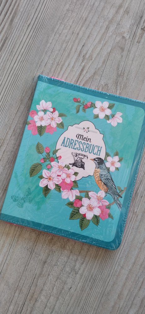 Neu , original verpackt, Adressbuch