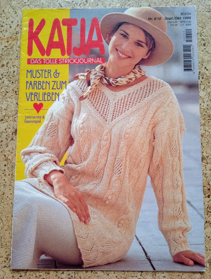 Strickheft Vintage 90's