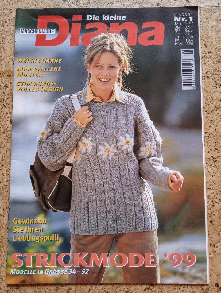 Strickheft Vintage 90's
