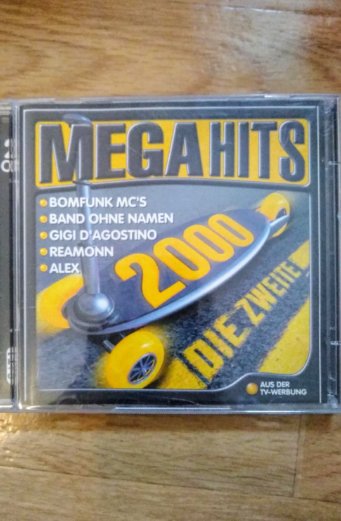 2 CD Mega Hits 2000 Die Zweite