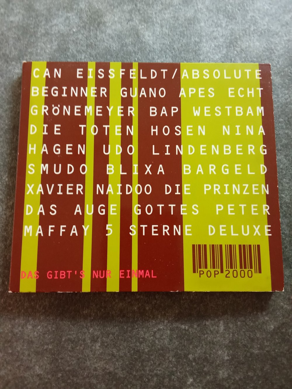 CD Pop 2000 - Das gibt's nur einmal