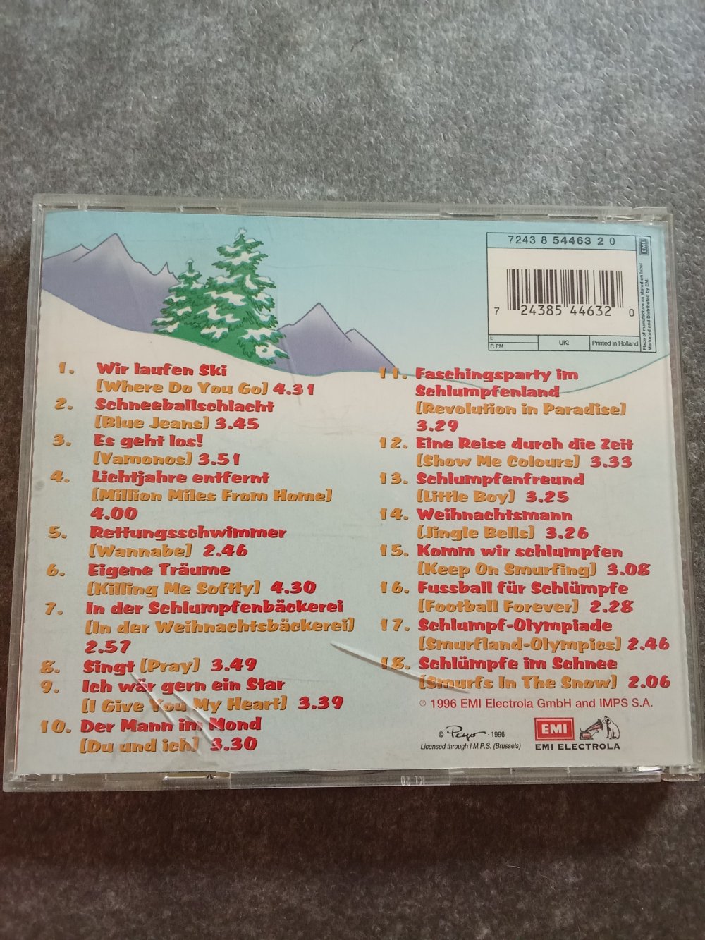 CD Die Schlüpfe Vol. 4 - Voll der Winter! Vintage 90's
