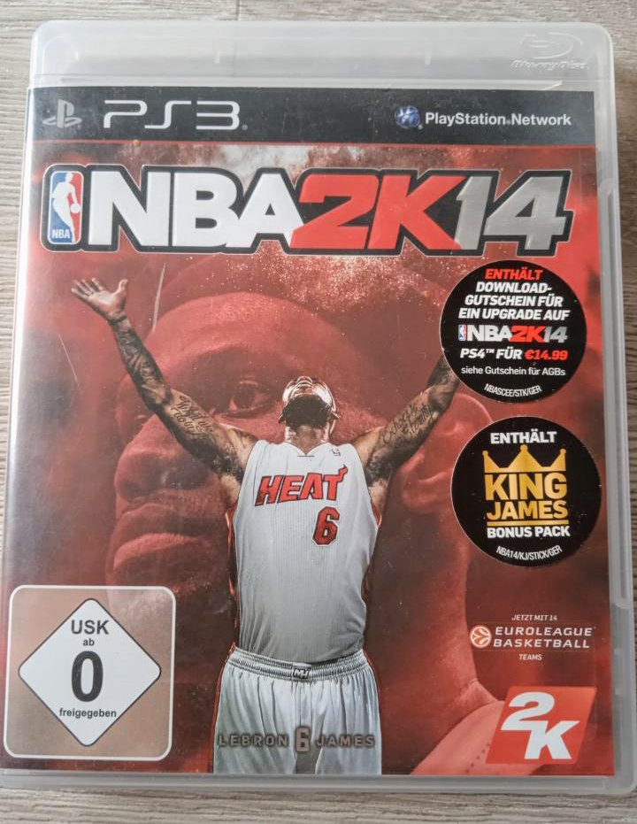 PS3 Spiel NBA 2K14