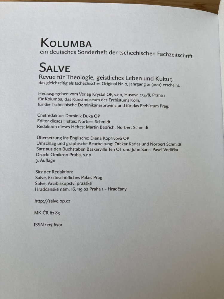Kolumba / Salve-Verlag