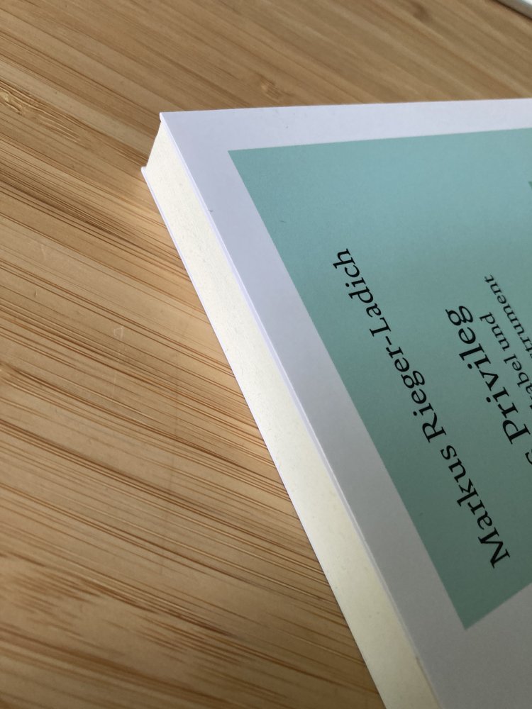 Das Privileg – Kampfvokabel und Erkenntnisinstrument (Reclam)