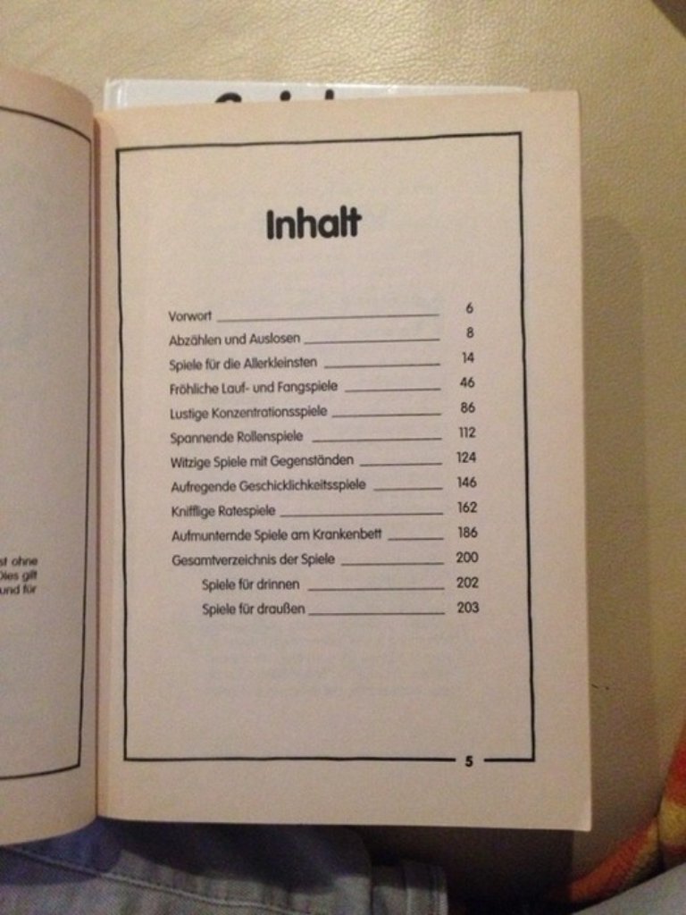 Buch Fröhliche Spiele für Kleinkinder
